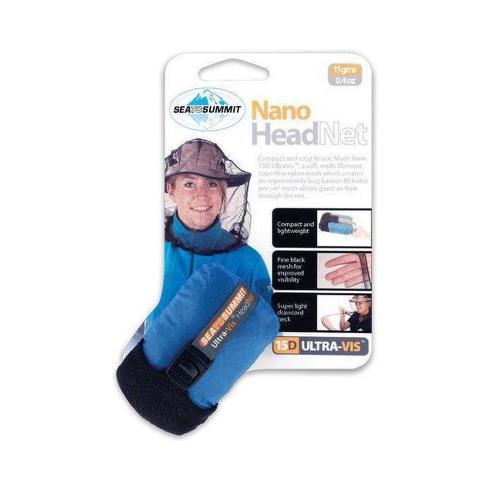 Sea to Summit Nano | Muggennet Hoed | Eén Maat - Outdoor Food