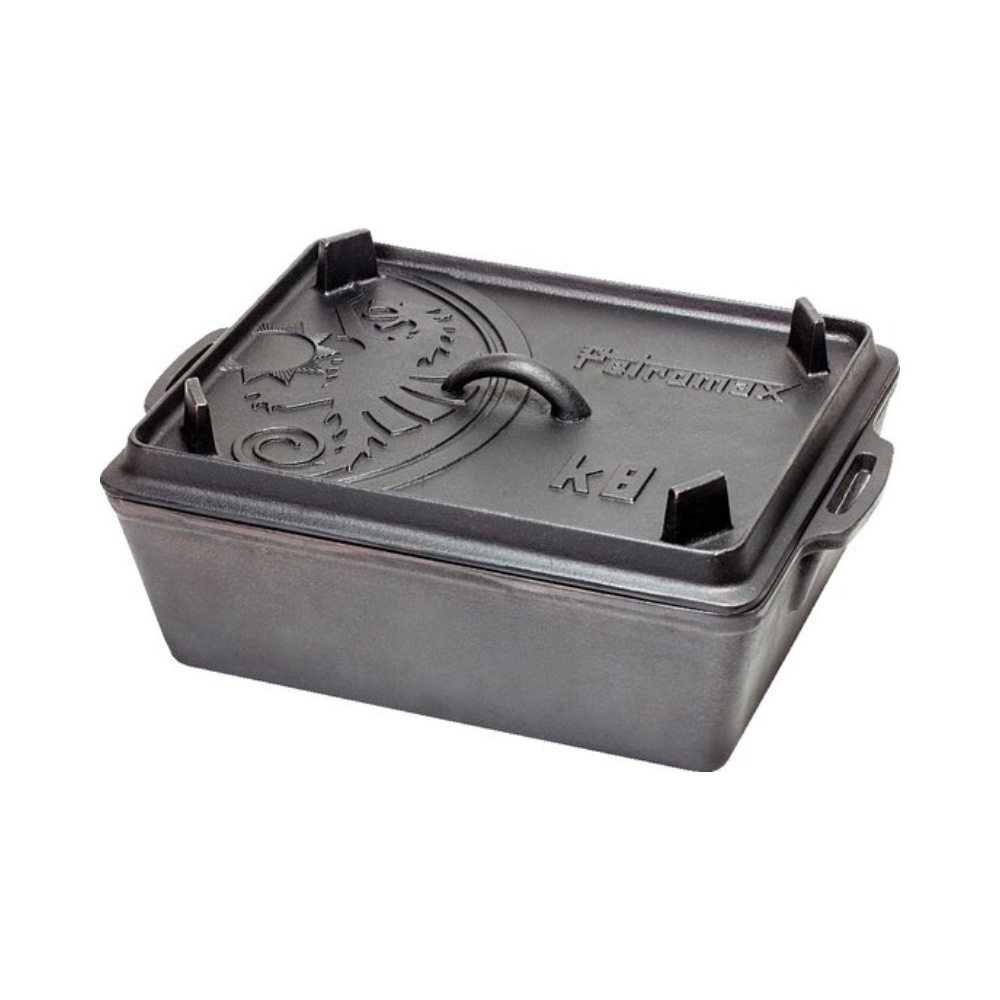 Petromax Broodpan K8 | Gietijzeren Bakvorm | Zwart - Outdoor Food