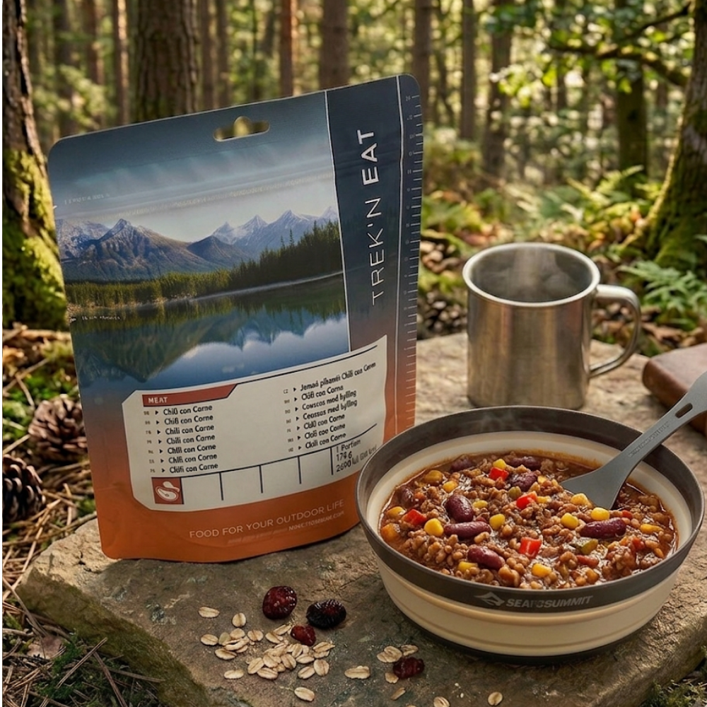 Trek'n Eat Chili con Carne • Outdoor maaltijd
