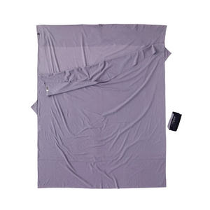 Cocoon Travelsheet Double, Insectshield, Egypt Ctn, Grey - Outdoor Food