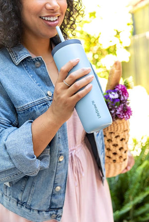 Lifestraw - LifeStraw Go Series Tumbler 18oz • Filterbeker RVS 💧