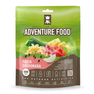 Adventure Food Pasta Carbonara gevriesdroogde pastamaaltijd met spekjes en romige saus