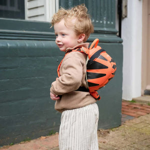 Animal Toddler Backpack kinderrugzak in de vorm van een oranje tijger met zwarte strepen en comfortabele schouderbanden 4