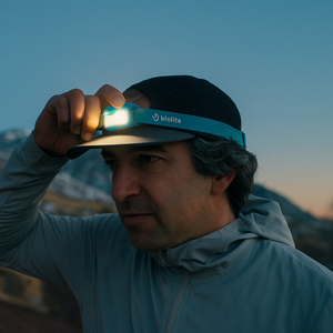 Biolite Dash 450 Hoofdlamp Rechargable Teal