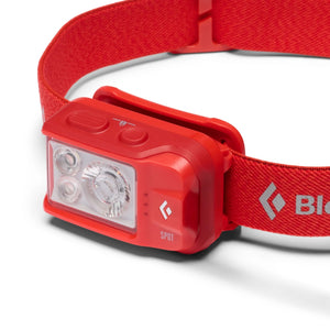 Black Diamond Spot compacte LED-hoofdlamp met verstelbare elastische hoofdband en waterdichte behuizing