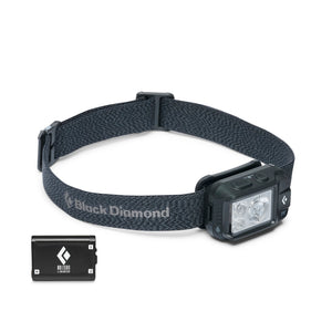 Black Diamond Spot 450 DFR Black waterdichte hoofdlamp met 450 lumen en een zwarte, elastische hoofdband