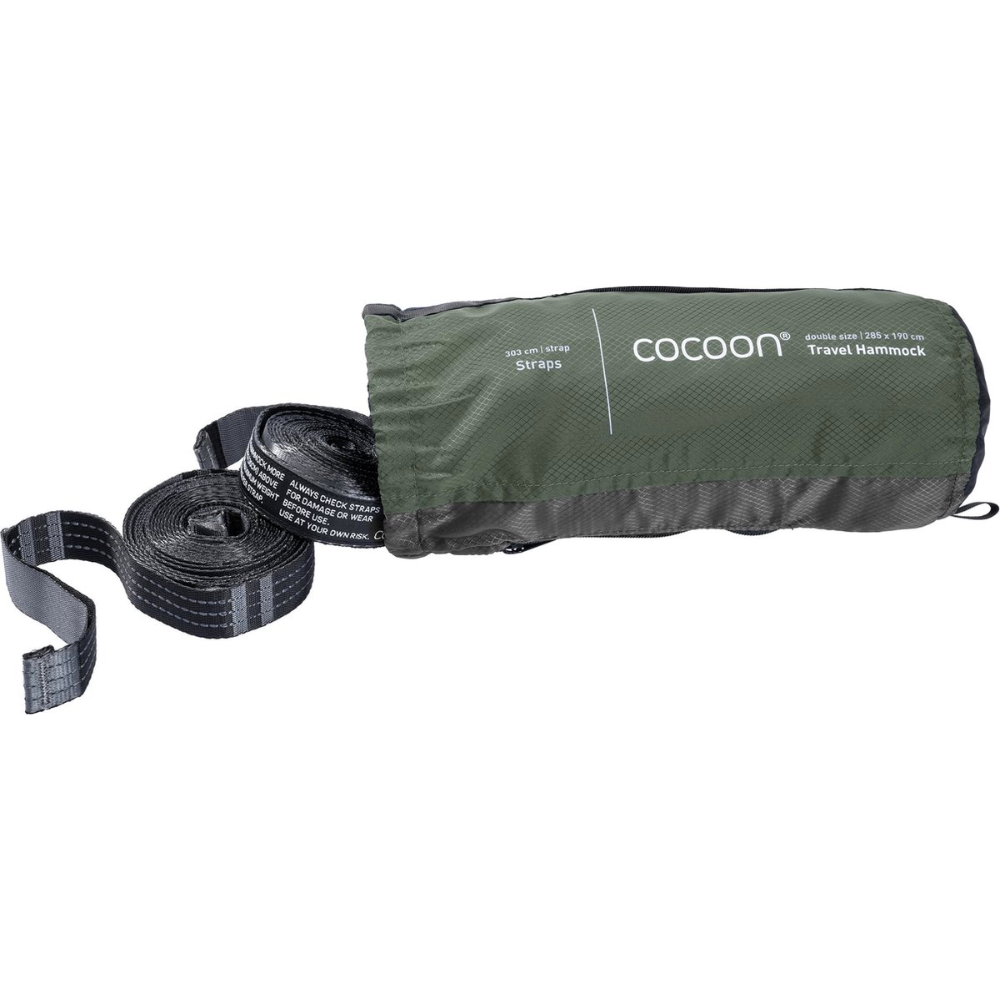 Cocoon Travel Hammock Double Set Cypress green