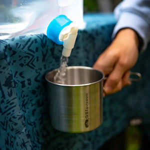 GSI Glacier Stainless Bottle Cup/Pot