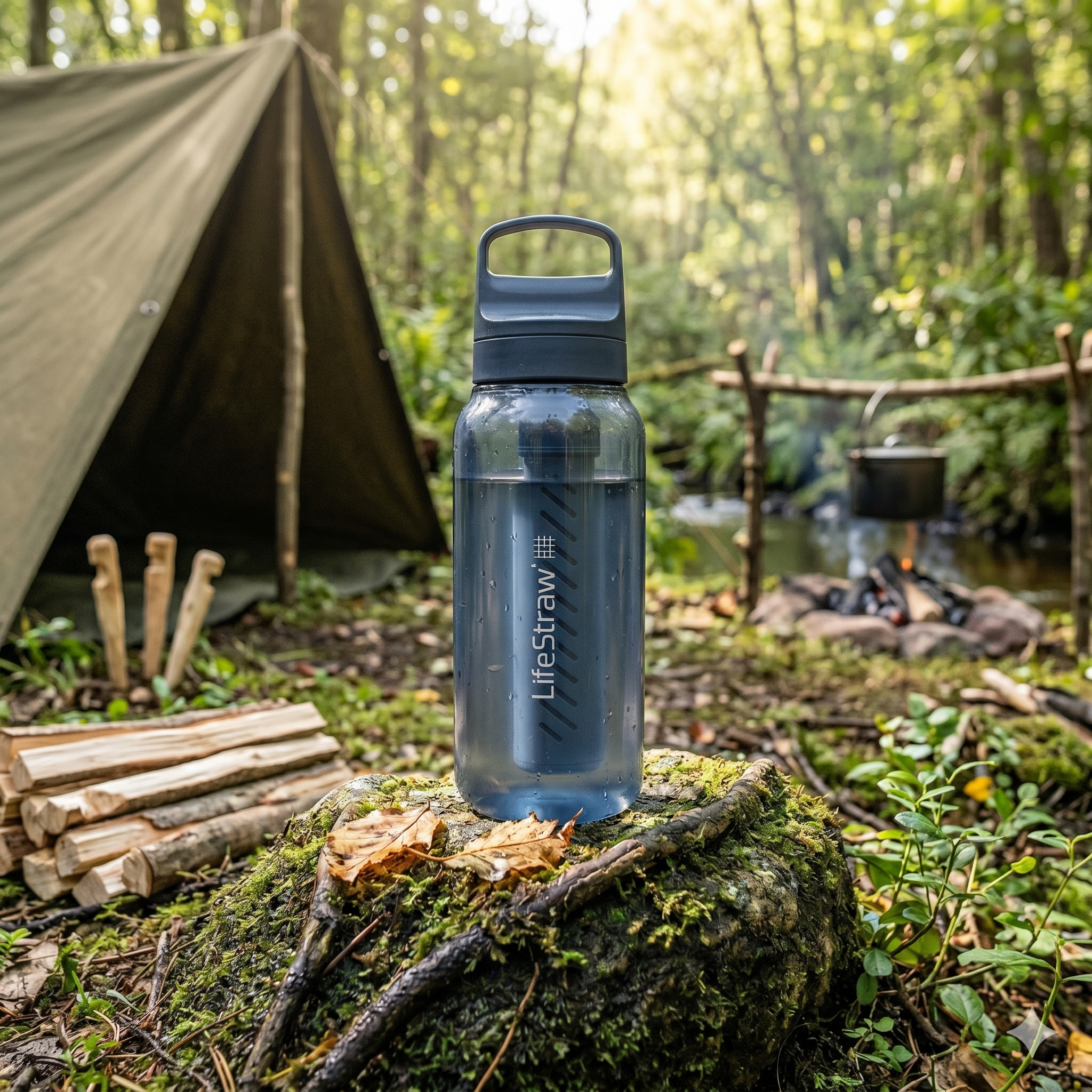 Lifestraw GO 1L - Kunststof Waterfilter - Drinkfles