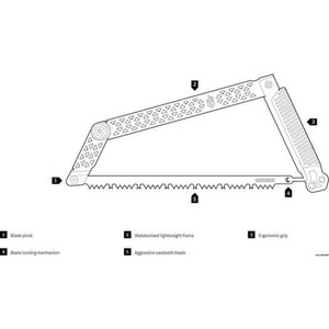 Gerber Freescape Kampeerzaag