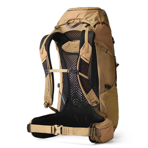 Gregory Zulu 40 outdoor rugzak in Desert Tan met FreeFloat heupgordel en ademend gaasrugpand