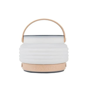 Haven 3 in 1 Solar Lantern 6000 opvouwbare siliconen campinglamp, zaklamp en 6000 mAh powerbank met zonnepaneel