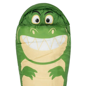 Highlander Creature Kids mummy kinderslaapzak met warme capuchon en een taps toelopend ontwerp voor extra isolatie