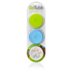 Human Gear Gotubb 3-pack Medium Clear/Green/Blue