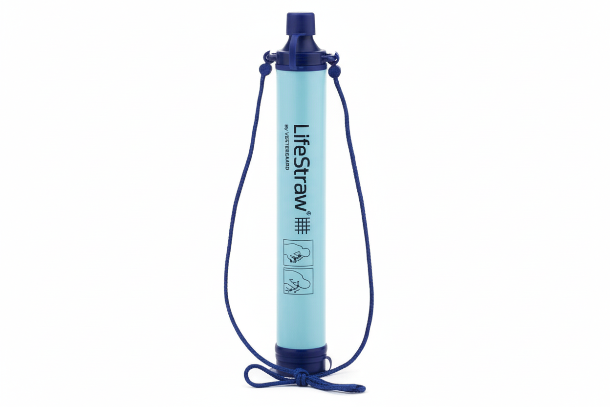 Lifestraw waterfilter voor elk noodpakket.