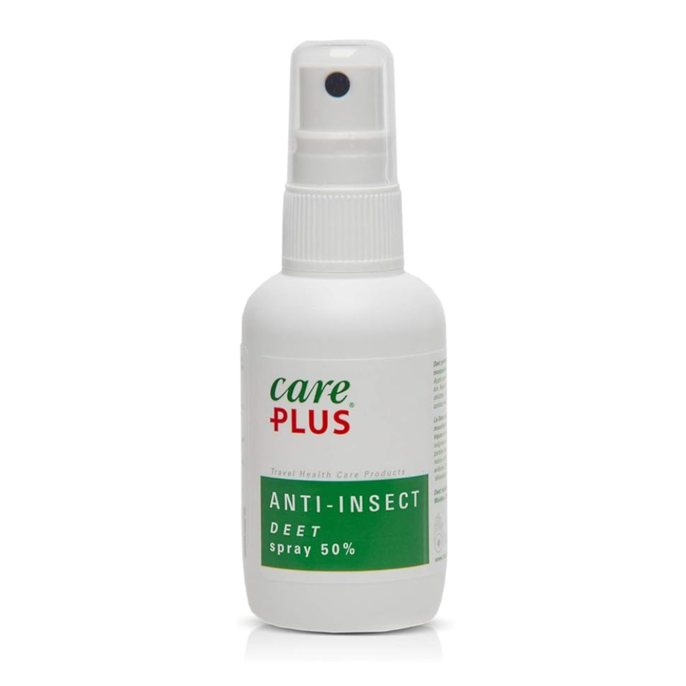 Care Plus • Deet Spray 50%, 60ml • Sterke Deet Spray - Outdoor Food
