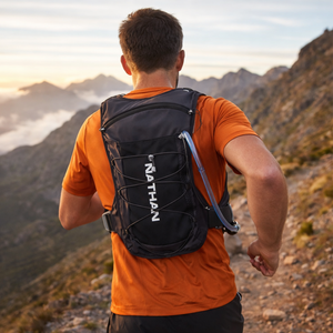 Nathan Quick Start 3.0 6L Black / Reflective Silver - Outdoor Food