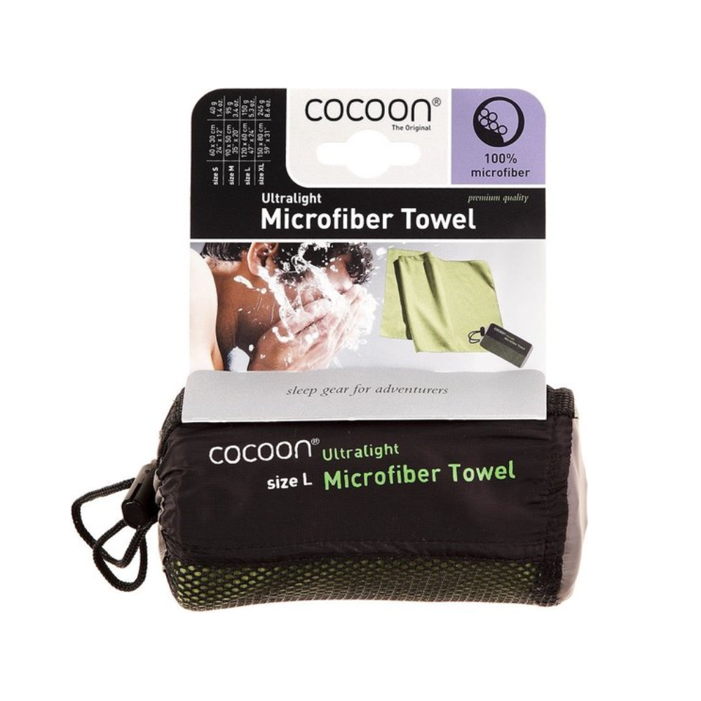 Cocoon Towel Ultralight Large Manatee grey