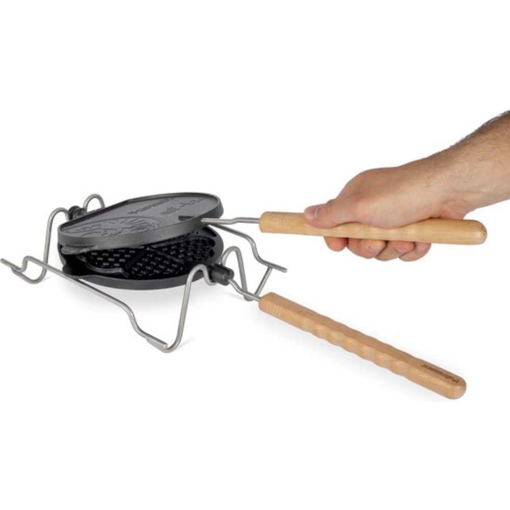 Petromax Wafelijzer met Draaiframe