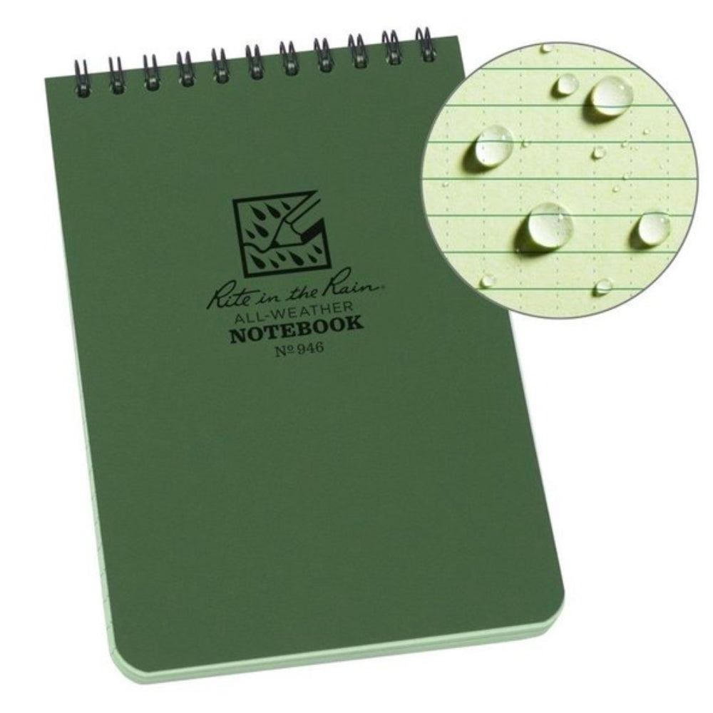 Rite in the Rain • Top Spiraal Notebook • All-Weather notitieboekje