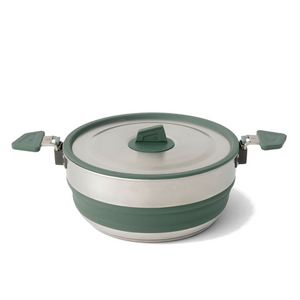Sea to Summit – Detour – RVS Opvouwbare Pan – 3L – Groen