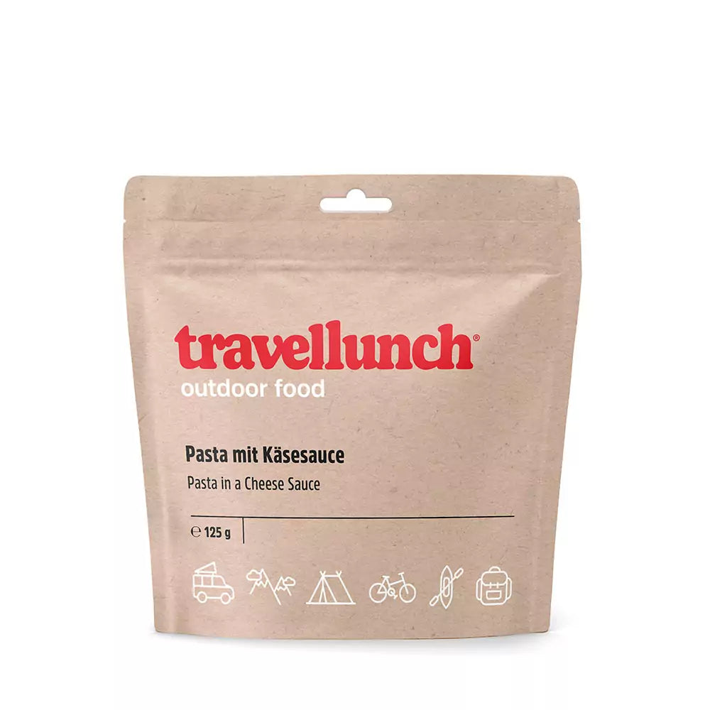 Travellunch • Pasta in kaassaus • Vegetarische maaltijd