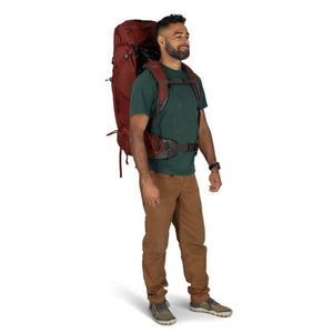Osprey Aether 65 Deep Acorn Red L-XL - Outdoor Food