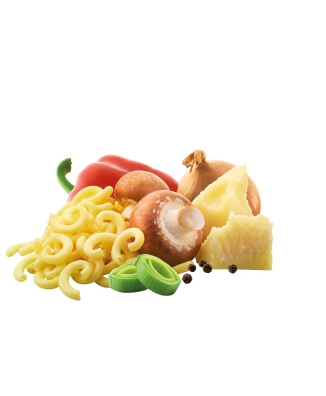 Pasta Al Funghi - Pasta met Champignons in Romige Saus - Outdoor Food