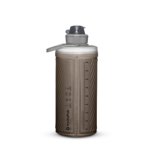 HydraPak • Flux Mammoth Grey • Opvouwbare Waterfles - Outdoor Food