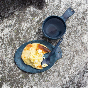 Kupilka 21 Classic Cup outdoor mok met handvat, gemaakt van houtcomposiet met een inhoud van 210 ml