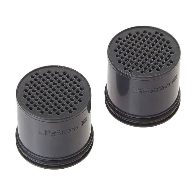 LifeStraw Go carbon filter vervangingsset van 2 stuks.