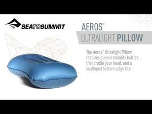 Aeros Ultralight Pillow Regular Light Blue - Sea to Summit