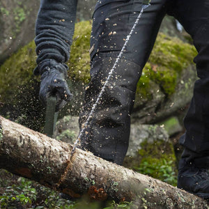 Nordic Pocket Saw Extended Green - Outdoor Food