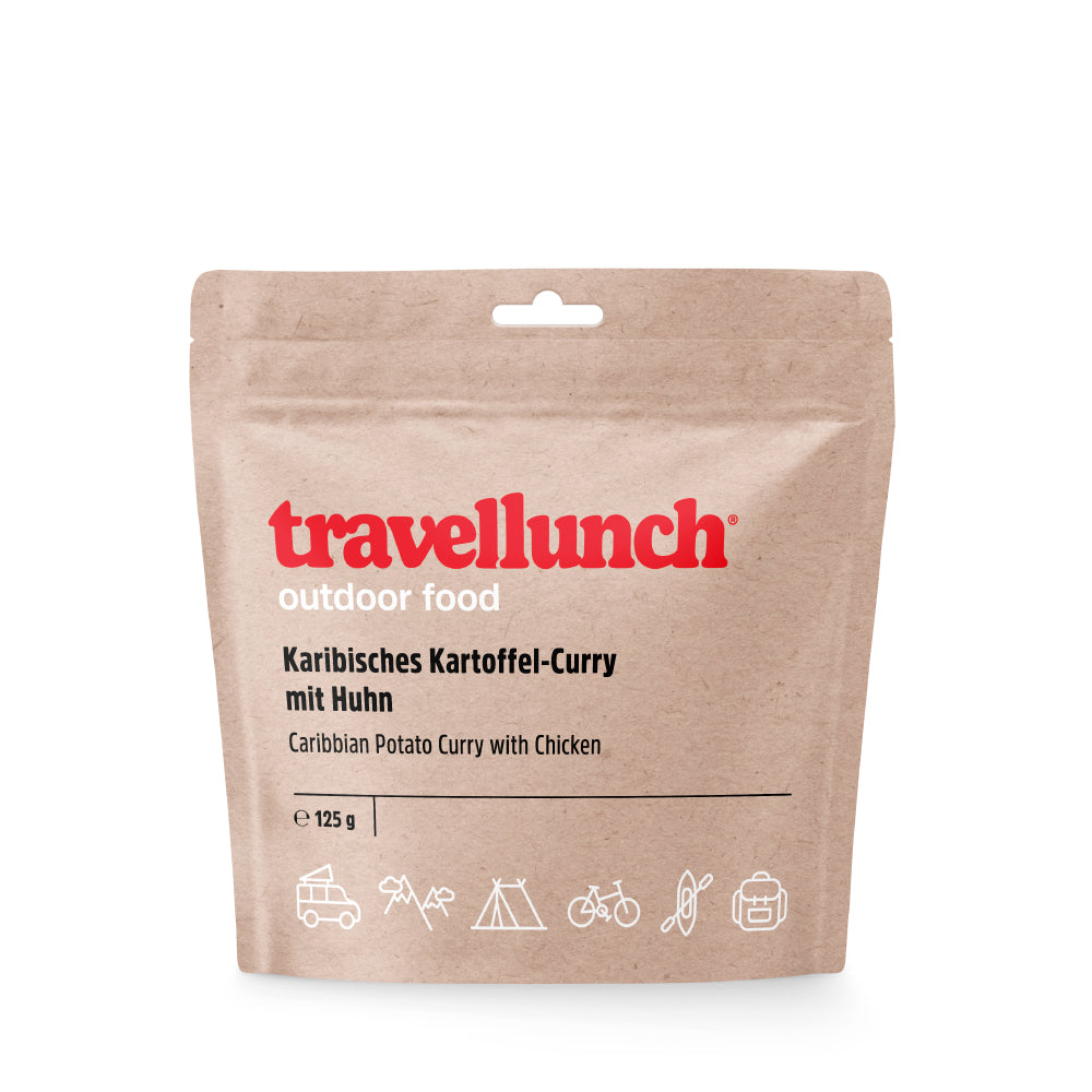 Travellunch • Caribische Aardappelcurry • Gevriesdroogde Maaltijd