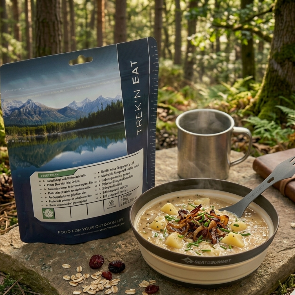 Trek'n Eat Potato Stew with Fried Onions • Outdoor maaltijd
