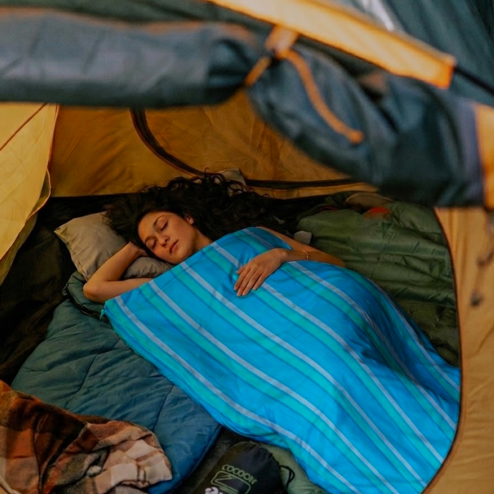 Cocoon - Cocoon • Katoenen Travelsheet Coupler • Comfortabele Lakenzak