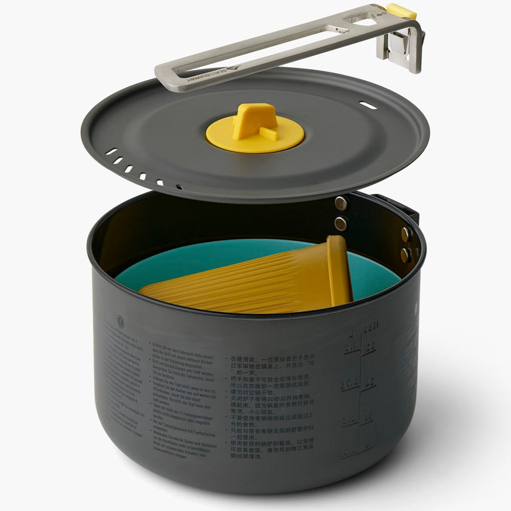 Sea to Summit | Frontier | One Pot Cook Set | 1.3L pan | 3 Piece