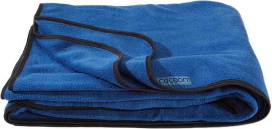 Cocoon Fleece Blanket – Compact en Lichtgewicht Fleece Deken - Blue Pacific