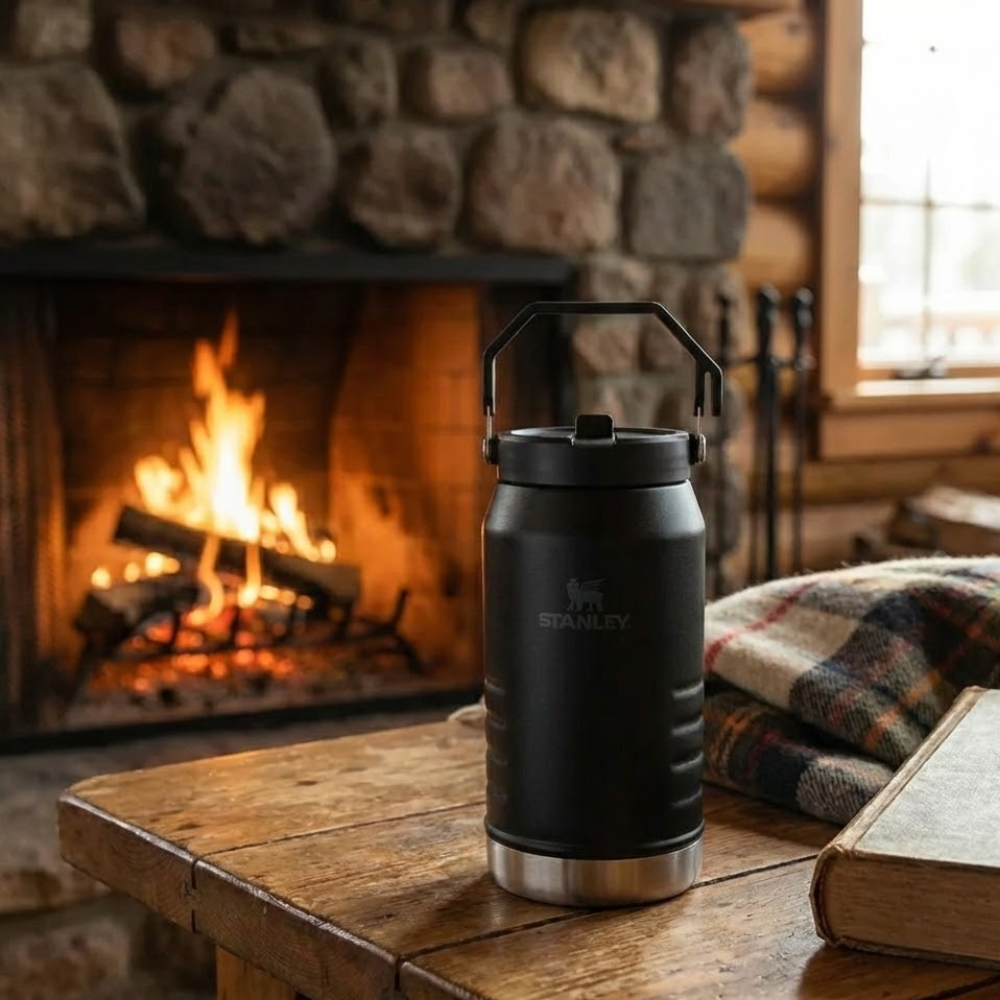 Stanley Iceflow Flip Straw 2.0 Jug 1.9L Black