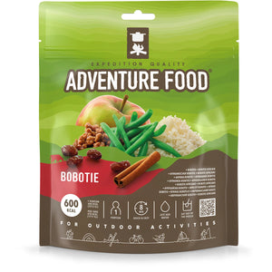 Adventure Food Bobotie gevriesdroogde zuid-afrikaanse rijstmaaltijd met gehakt en sperziebonen