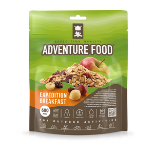 Adventure Food Expedition Breakfast gevriesdroogd krachtig ontbijt met havermout en fruit