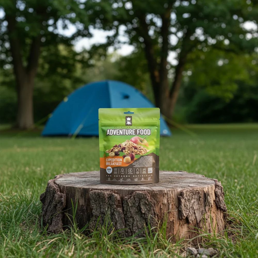 Adventure Food Expedition Breakfast gevriesdroogd krachtig ontbijt met havermout en fruit