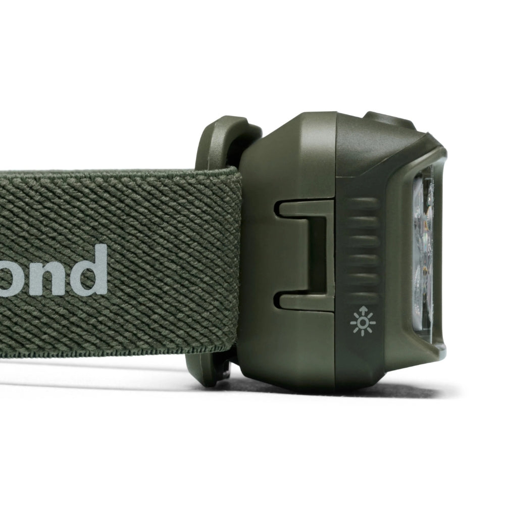 Black Diamond Spot compacte LED-hoofdlamp met verstelbare elastische hoofdband en waterdichte behuizing