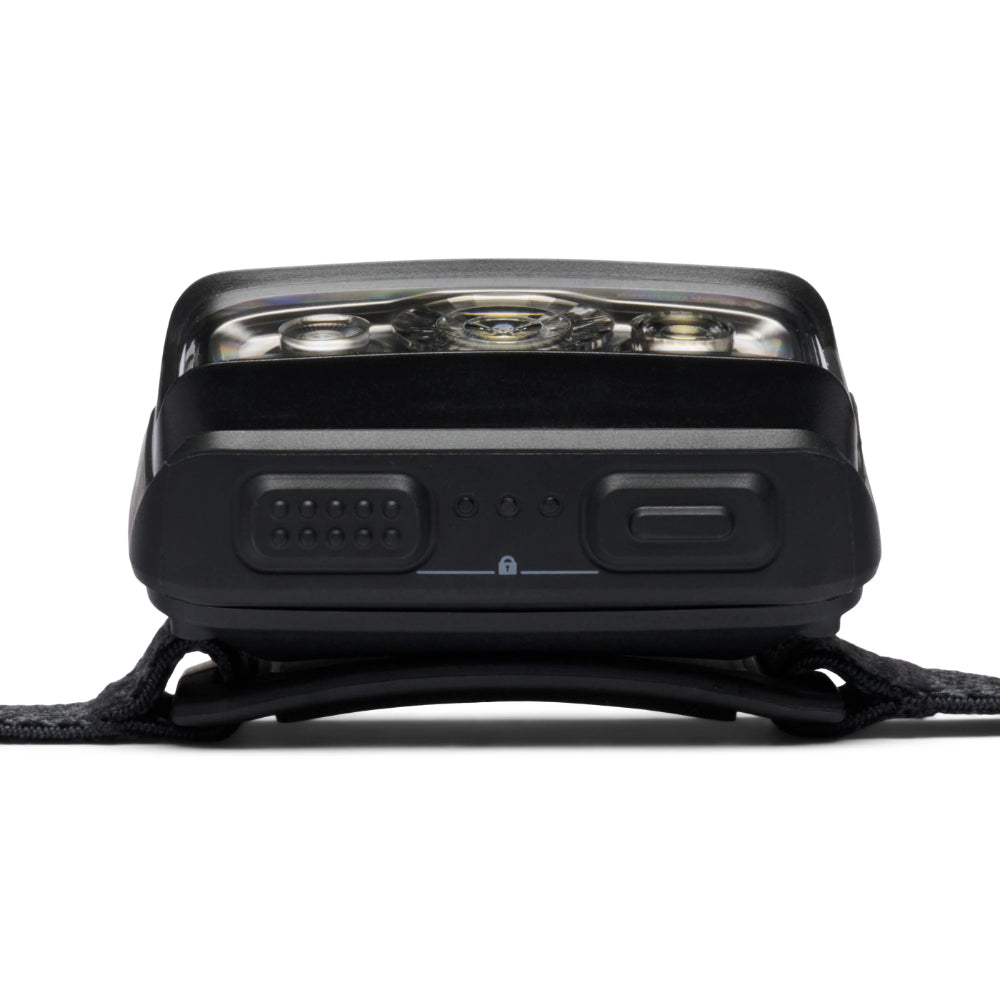 Black Diamond Storm 550 LED hoofdlamp in het zwart met instelbare hoofdband en hoge lichtopbrengst 6