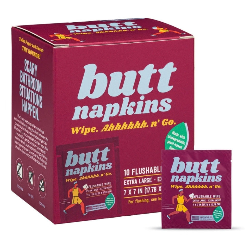 Butt Napkins • Doekjes • Outdoor Hygiëne & Onderweg