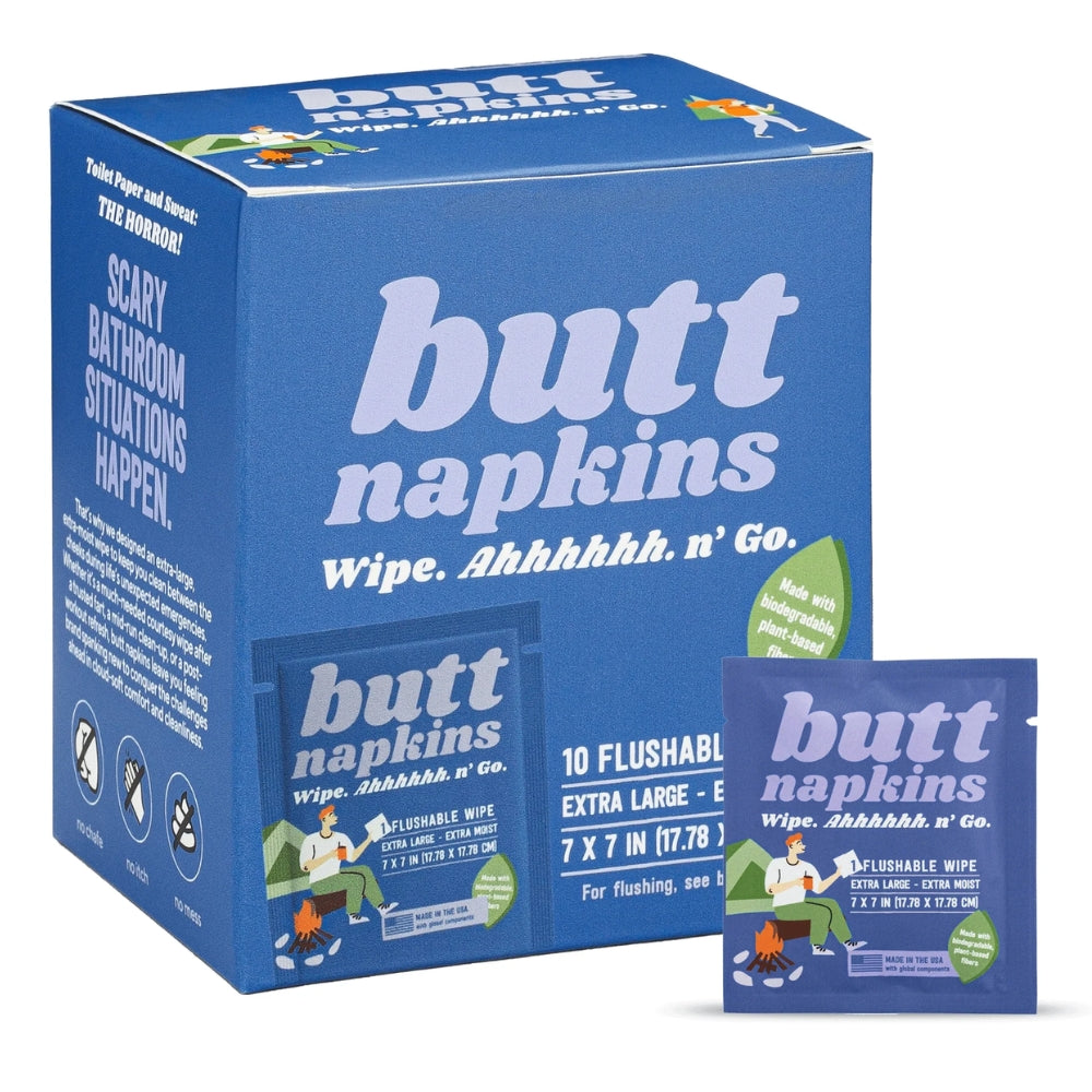 Butt Napkins • Doekjes • Outdoor Hygiëne & Onderweg