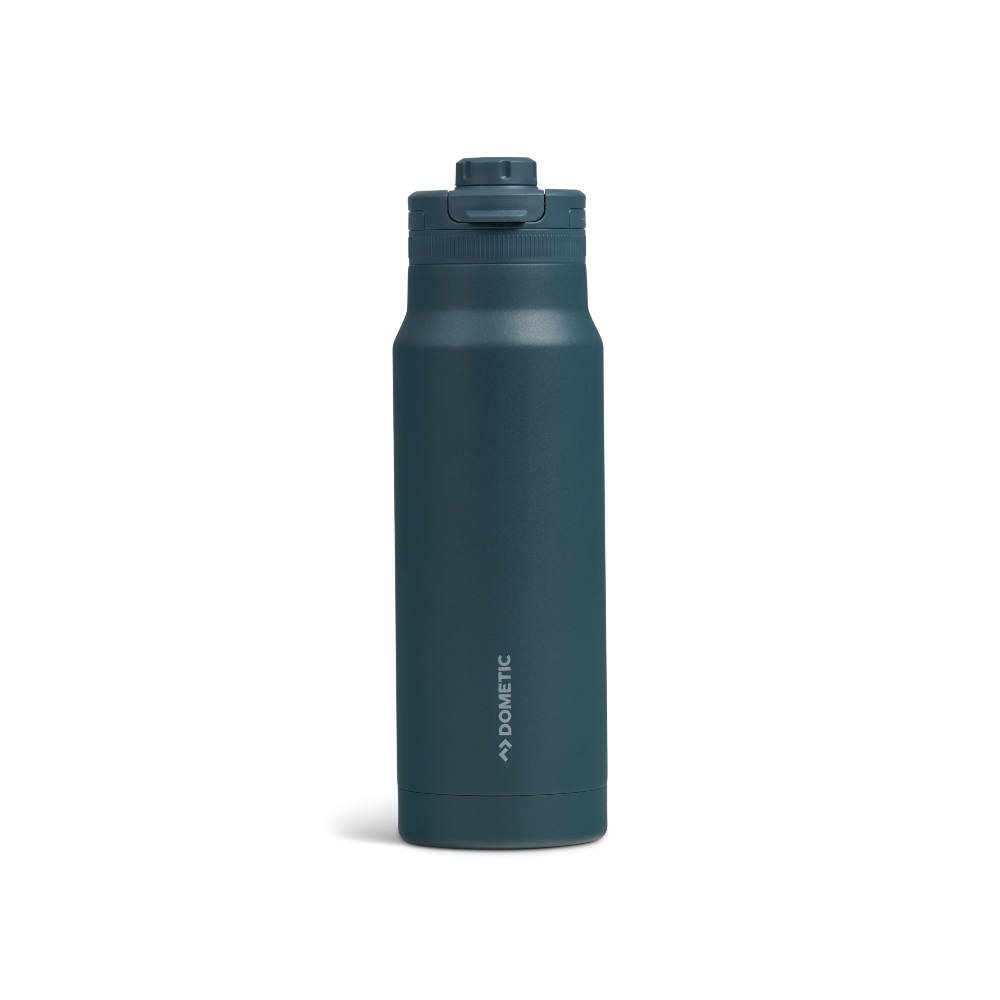 Dometic Chug Bottle 1L donkergroene geïsoleerde outdoor drinkfles