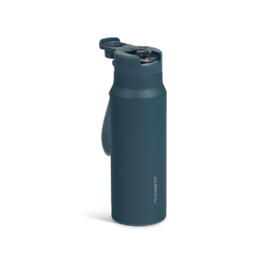 Dometic Chug Bottle 1L donkergroene fles met bijpassende dop en draagriem