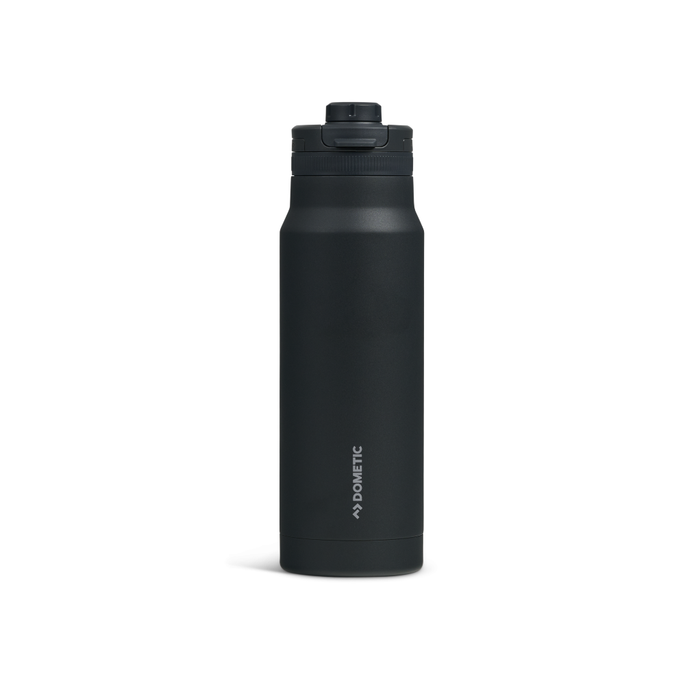 Dometic Chug Bottle 1L kleinere weergave van de zwarte drinkfles