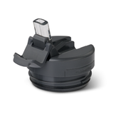 Dometic Sip Lid 76mm donkergrijze drinkdop met opklapbaar mondstuk voor flessen